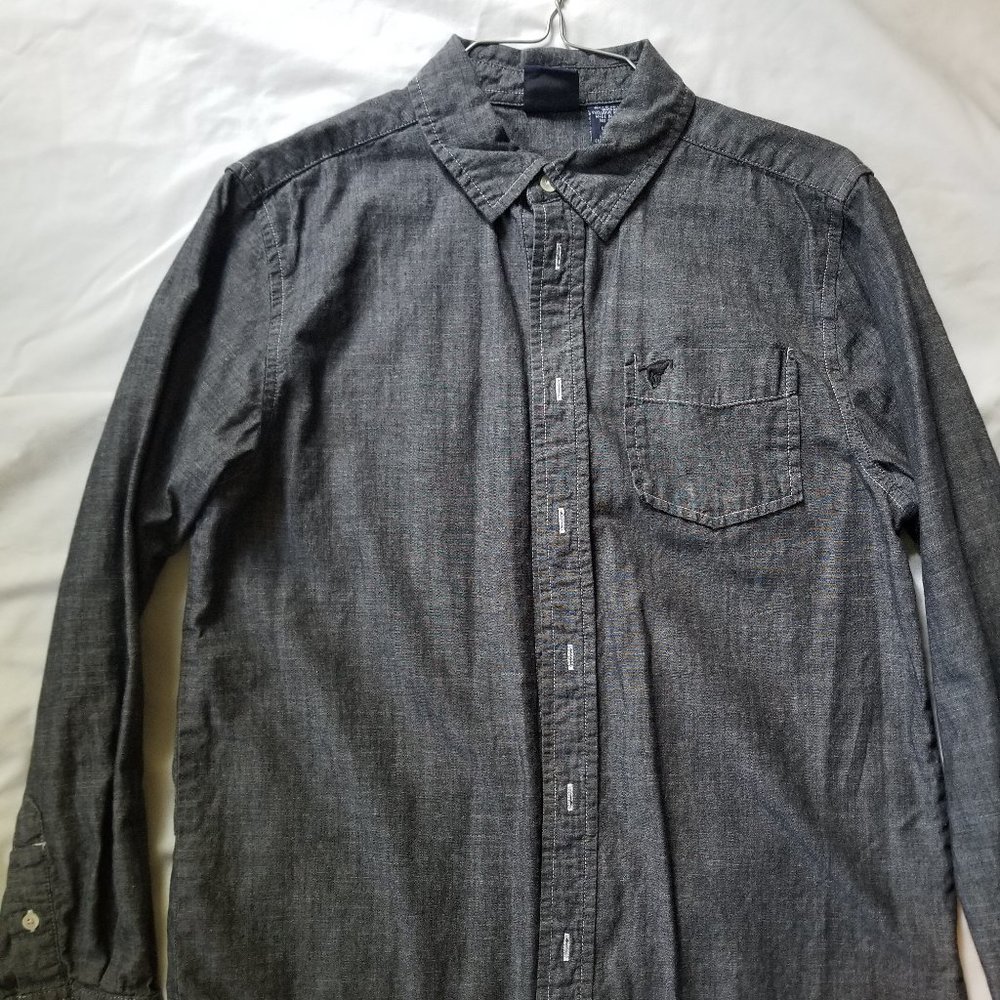 Boys Wrangler long sleeve button down shirt